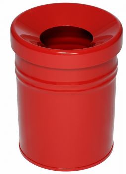 Abfallbehälter TKG FIRE EX Deckel Rot 16 Liter